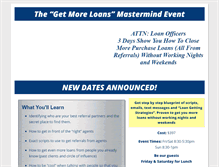 Tablet Screenshot of mastermindretreats.com